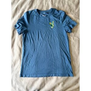 Jordan Brand Mens XS Blue Graphic Short Sleeve Jumpman T-Shirt Crew Neck